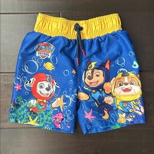 Paw Patrol Swim Trunks 2T